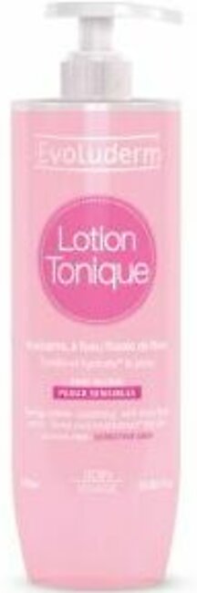 Evoluderm Soothing Toning Lotion for Sensitive Skin - 500ml