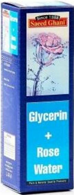 Saeed Ghani Glycerin with Rose Water - 120ml - 8964000257173