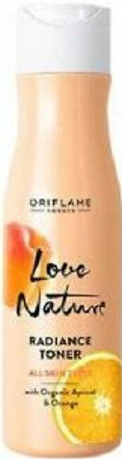 Oriflame Love Nature Radiance Toner with Organic Apricot & Orange - 150 ml - 35912