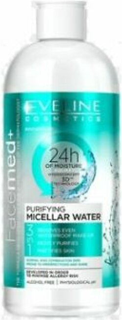 Eveline Facemed Purifying Micellar Water - 400ml - 5901761919400