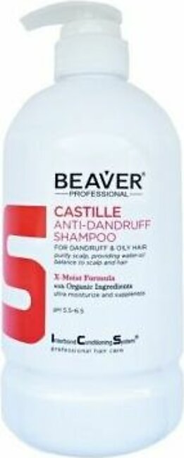 Beaver Castille Anti Dandruff Shampoo - 750ml