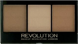 Makeup Revolution Ultra Brightening Contour Kit - Ultra Light/Medium C04 - 5029066043504