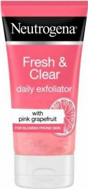 Neutrogena Facial Scrub, Visibly Clear, Pink Grapefruit -150ml - 3574660644173