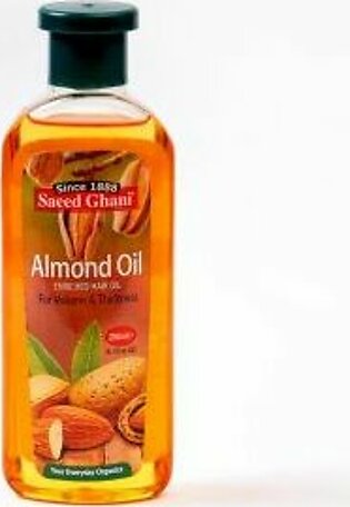 Saeed Ghani Non Sticky Almond Oil - 200ml - 8964000507834