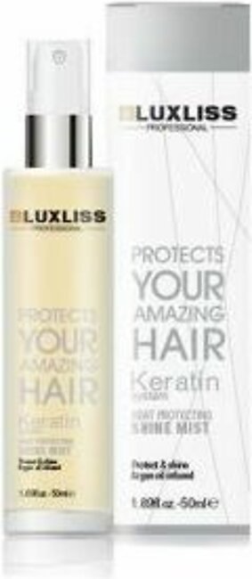 Luxliss Keratin Heat Protecting Shine Mist Volume 50ML