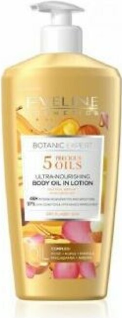 Eveline Botanic Expert 5 Precious Oil Body Lotion - 350ML - 5901761949391