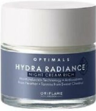 Oriflame Optimals Hydra Radiance Night Cream Rich - 50ml - 42589