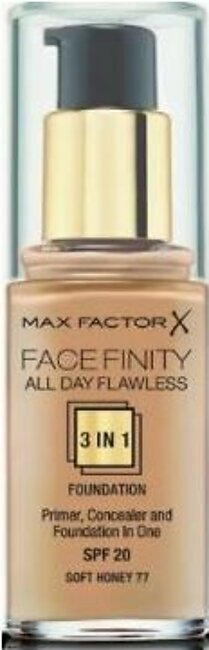Max Factor Facefinity 3-IN-1 Foundation - Soft Honey - 77 - 3614225851674