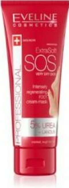 Eveline Extra Soft SOS Very Dry Skin 5% Urea Foot Cream - 100ml - 5901761986815