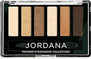 Jordana Powder Eyeshadow Collection Six #02 Dusk Til Bronze