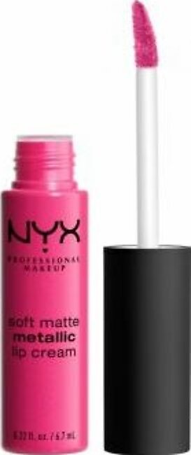 NYX Soft Matte Metallic Lip Cream - SMMLC03 Paris - 6.7ml - 800897138394