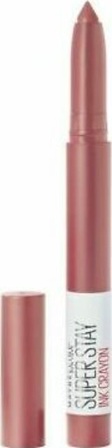 Maybelline Superstay Ink Crayon Lipstick - 15 Lead The Way - 1763- 6902395737490