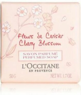 Loccitane Cherry Blossom Perfumed Soap - 50gm - 3253581485125