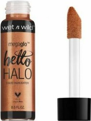 Wet n Wild Megaglo Hello Halo Liquid Highlighter - Go With The Glow 308A - 0.5 fl oz/15ml - 077802360427