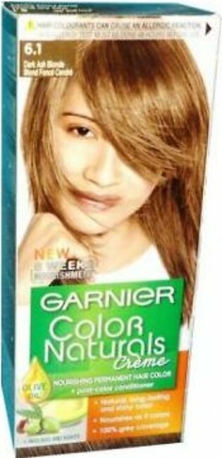 Garnier Color Naturals No 6.1 Dark Ash Blonde - 0389 - 3061376194530