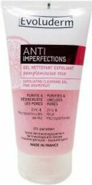 Evoluderm Anti Imperfections Exfoliating Cleansing Gel - 150ml - 3760100173222