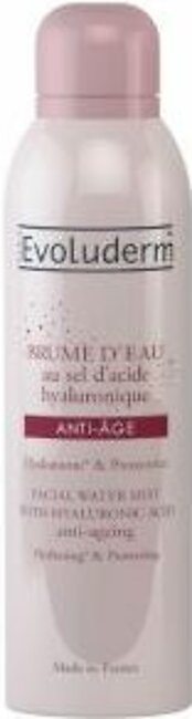 Evoluderm Anti Ageing Facial Water Mist with Hyaluronic Acid - 150ml - 3760100682670