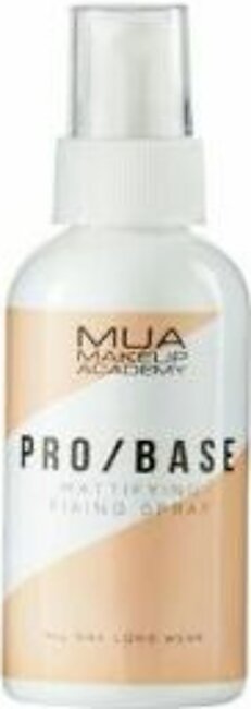 MUA Pro/Base Mattifying Fixing Spray - 5055402963229
