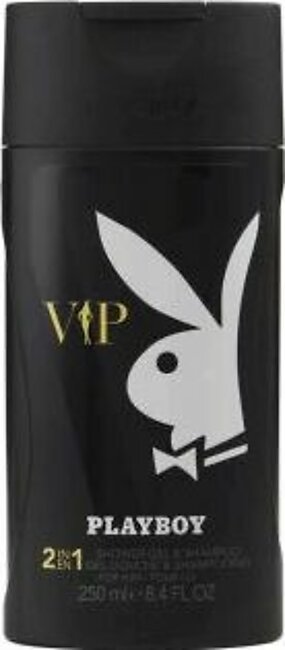 Playboy VIP 2 In 1 Shower Gel & Shampoo For Him - 250ml - 3607348578184