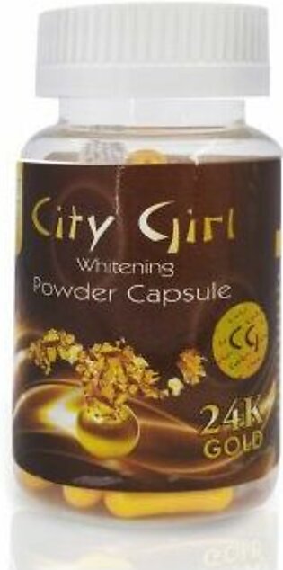 City Girl Whitening Capsule Jar (Gold)