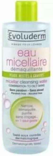Evoluderm Micellar Cleansing Water Combination Skins - 100ml - 3760100183528