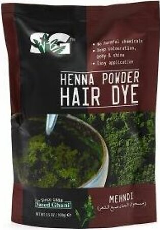 Saeed Ghani Henna Powder Hair Dye - 100gm - 8964000259160