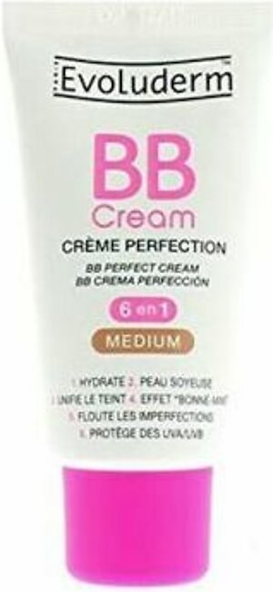 Evoluderm BB Cream 6x1 Medium - 50ml - BBCream