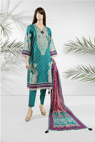 Printed Lawn 3 Piece
