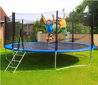 Kids Jumping Trampolin...