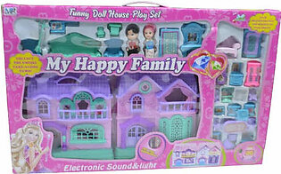 Family Doll House With...