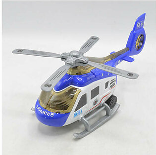 Police Helicopter With...