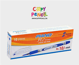 Piano Flo Ball Pen Pack of 10 Pcs