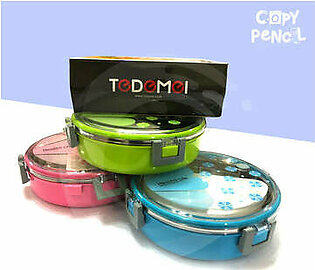 Stainless Steel Circle Lunch Box for Kids and Office