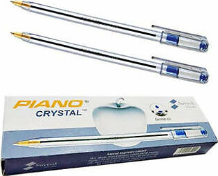 Piano Crystal Ball Point Pack of 10 Pens