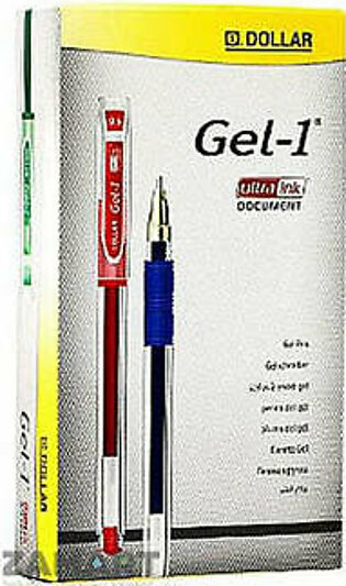 Dollar Gel-1 Pen Pack of 12 Pens