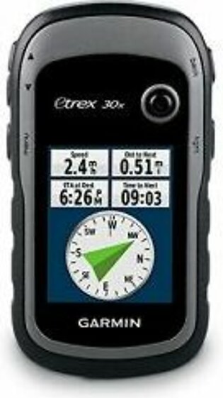 Garmin - eTrex 30x Handheld GPS Navigator with 3-Axis Compass