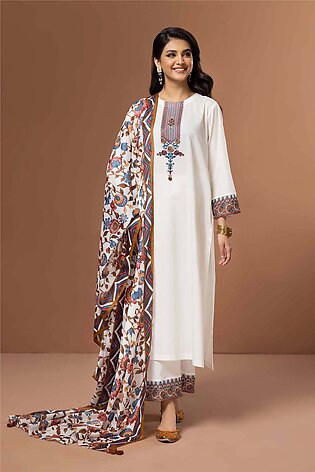 3 Piece - Embroidered Suit - 42305007