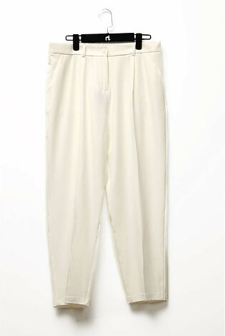 Dyed Pants-White