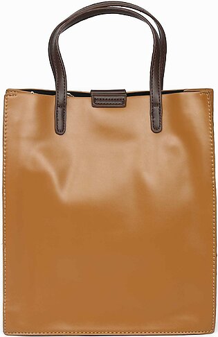 Yellowish Brown Hand Bag-430162102