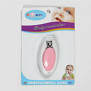 FLOWER BABY Pink Nail Clipper
