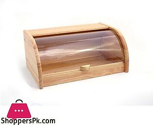 Elegant Wooden Bread Box EW668057