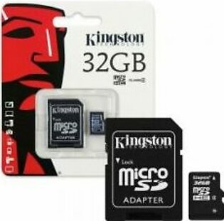 Kingston Micro SD 32GB Card Class10