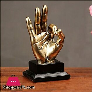 Hand Gesture Desk Statues Finger Sculpture Ok Fingers