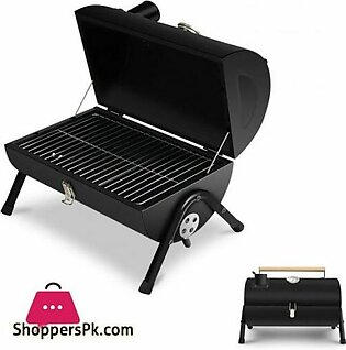Portable Charcoal Grill Mini BBQ Grill for Outdoor Cooking Camping and Picnic Black
