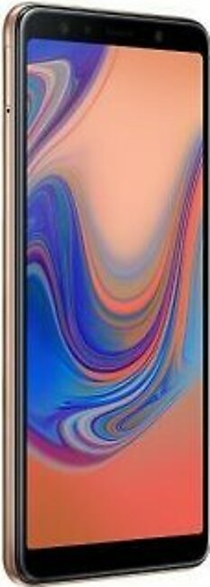 Samsung Galaxy A7 2018 (4G, 4GB RAM, 128GB, Gold) – PTA Approved