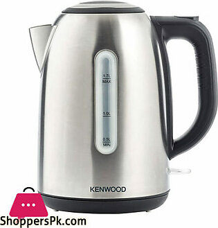KENWOOD Stainless Steel Kettle 1.7L Cordless Electric Kettle 2200W with Auto Shut-Off & Removable Mesh Filter ZJM01