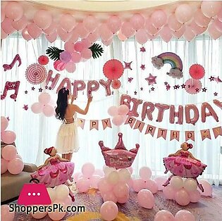 Happy Birthday Balloon Theme Set Full Deal