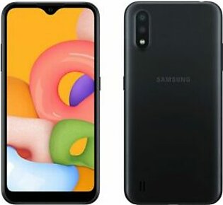 Samsung Galaxy A01 (4G, 2GB, 16GB,Black) With Official Warranty