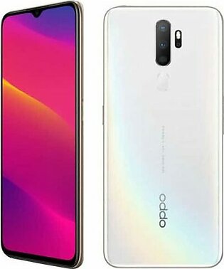 Oppo A5 2020 Dual Sim (4G, 4GB RAM, 128Gb ROM, Dazzling White) With 1 Year Official Warranty