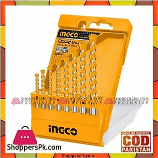 INGCO 8PCS Masonry Drill Bit Set – AKD3081